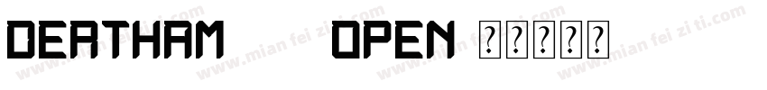 berthamwxx open字体转换